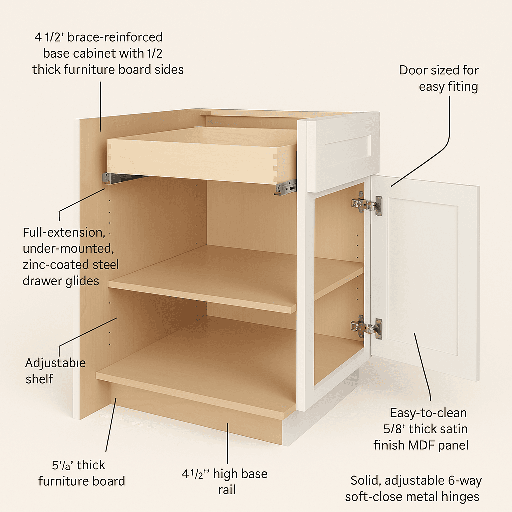 cabinets details